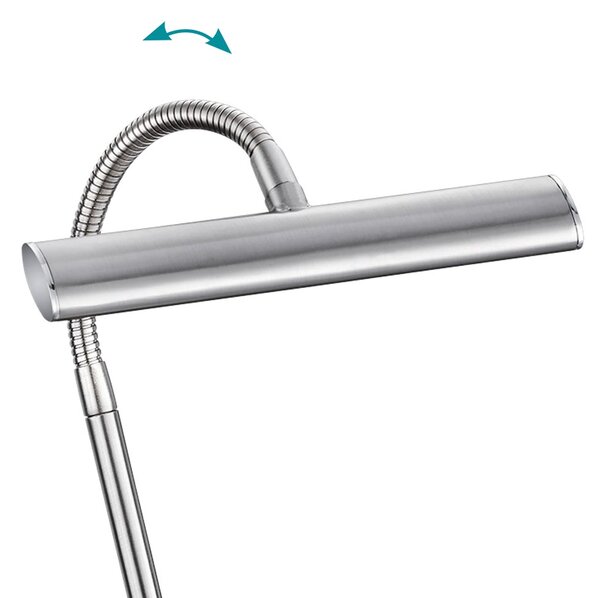 Πορτατίφ Γραφείου Trio Lighting Curtis 579790107 Νίκελ Ματ