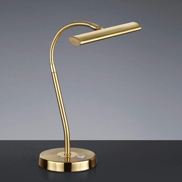 Πορτατίφ Γραφείου Trio Lighting Curtis 579790108 Χρυσό Ματ