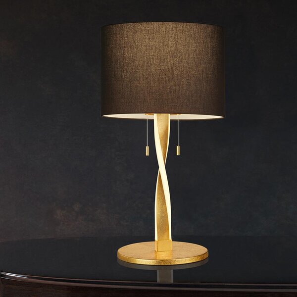 Λάμπα Επιτραπέζια Trio Lighting Nandor 575310379 Χρυσό