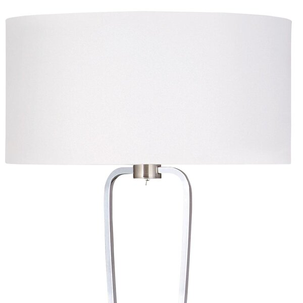 Φωτιστικό Δαπέδου Trio Lighting Paris II 400200107 Νίκελ Ματ