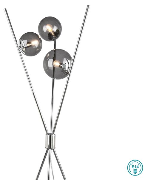 Φωτιστικό Δαπέδου Trio Lighting Lance 403400354 Φυμέ