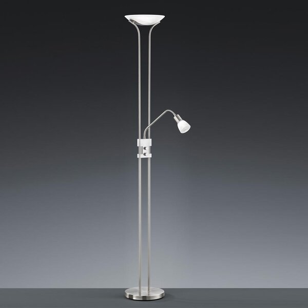 Φωτιστικό Δαπέδου Trio Lighting Santo II 421910207 Νίκελ Ματ