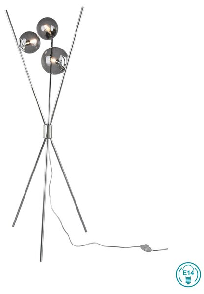 Φωτιστικό Δαπέδου Trio Lighting Lance 403400354 Φυμέ