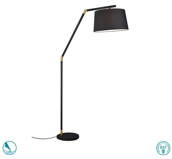 Φωτιστικό Δαπέδου Trio Lighting Tracy 462100132 Μαύρο Ματ
