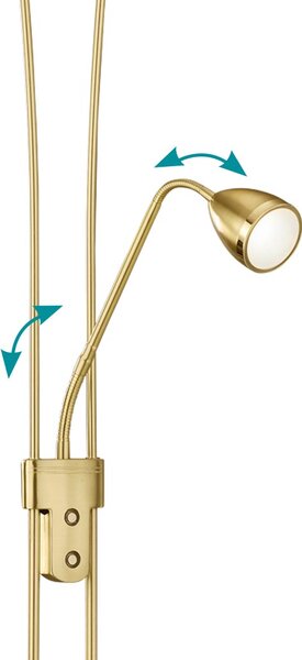 Φωτιστικό Δαπέδου Trio Lighting Arizona 426410208 Χρυσό
