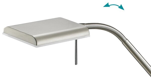 Φωτιστικό Δαπέδου Trio Lighting Bergamo 420910107 Νίκελ Ματ