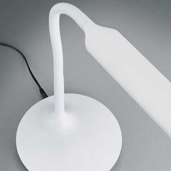 Πορτατίφ Γραφείου Trio Lighting Polo 527090131 Λευκό Ματ