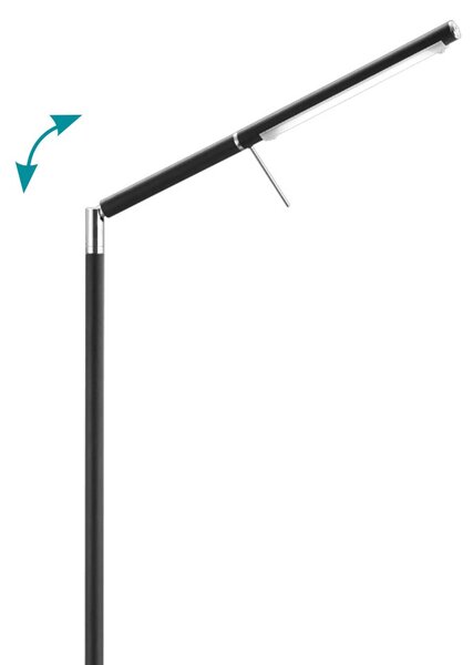Φωτιστικό Δαπέδου Trio Lighting Filigran 420490132 Μαύρο Ματ