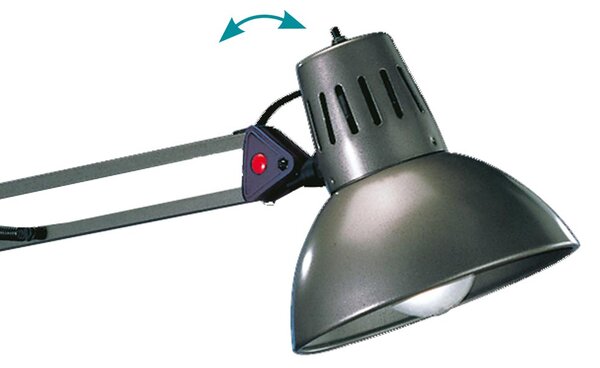 Πορτατίφ Γραφείου Trio Lighting Tajo 5029010-47 Ανθρακί