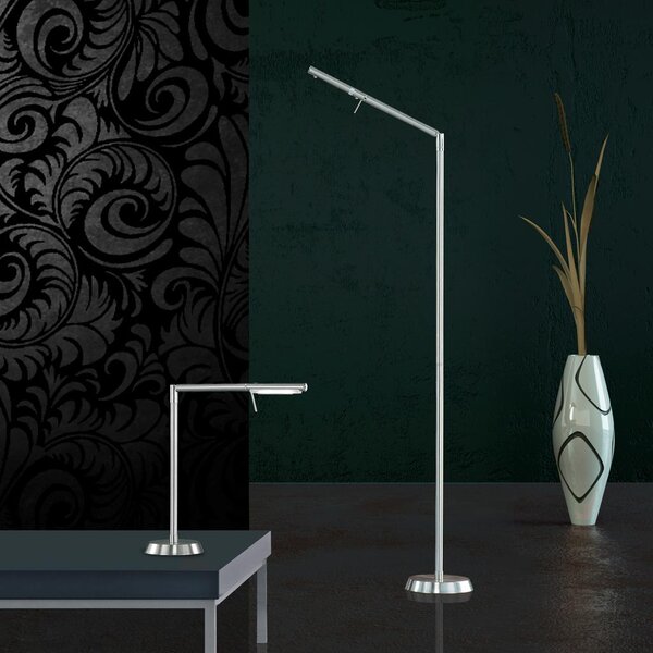 Φωτιστικό Δαπέδου Trio Lighting Filigran 420490107 Νίκελ Ματ