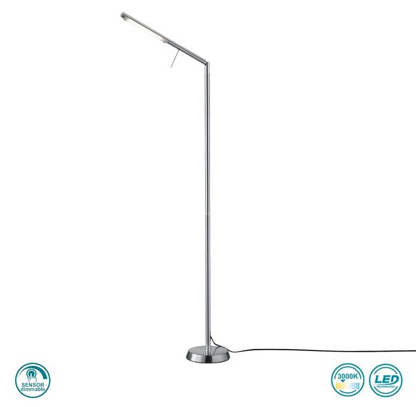 Φωτιστικό Δαπέδου Trio Lighting Filigran 420490107 Νίκελ Ματ