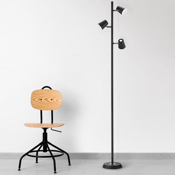 Φωτιστικό Δαπέδου Trio Lighting Narcos 473190332 Μαύρο Ματ