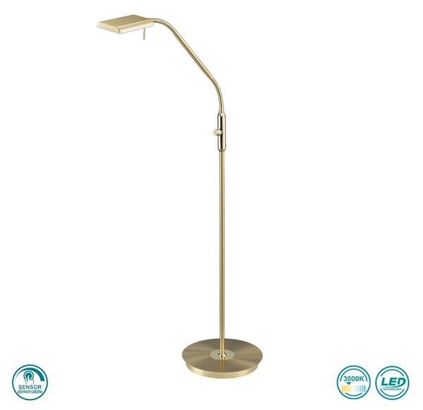 Φωτιστικό Δαπέδου Trio Lighting Bergamo 420910108 Χρυσό