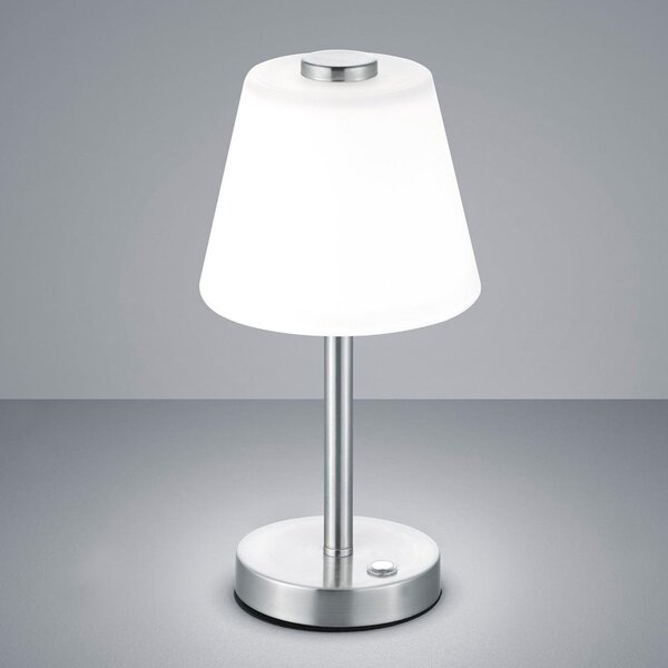 Πορτατίφ Γραφείου Trio Lighting Emerald 525490107 Νίκελ Ματ