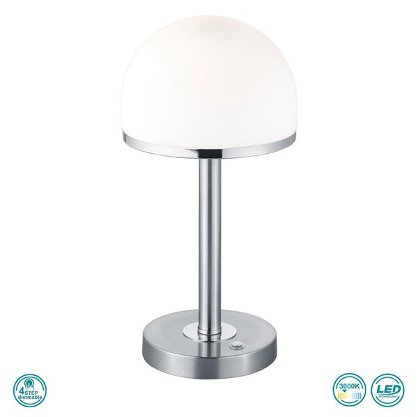 Πορτατίφ Trio Lighting Berlin 527590107 Νίκελ Ματ