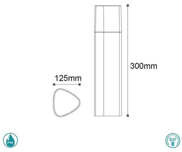 Κολωνάκι Εξωτερικού Χώρου Sun Light GL11304