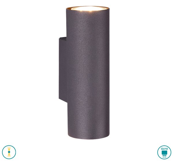 Απλίκα Trio Lighting Marley 212400232 Μαύρο Ματ
