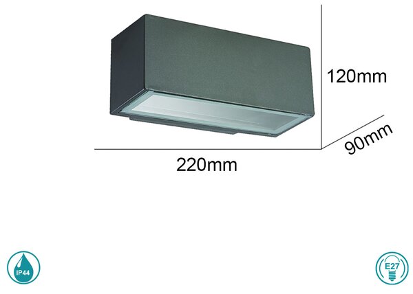 Απλίκα Εξωτερικού Χώρου Sun Light G0374