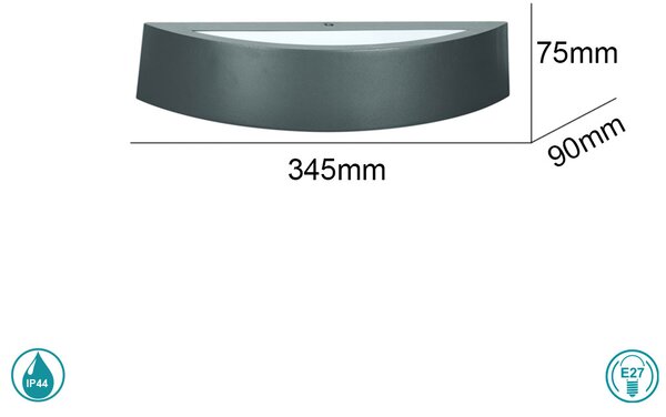 Απλίκα Εξωτερικού Χώρου Sun Light G0396