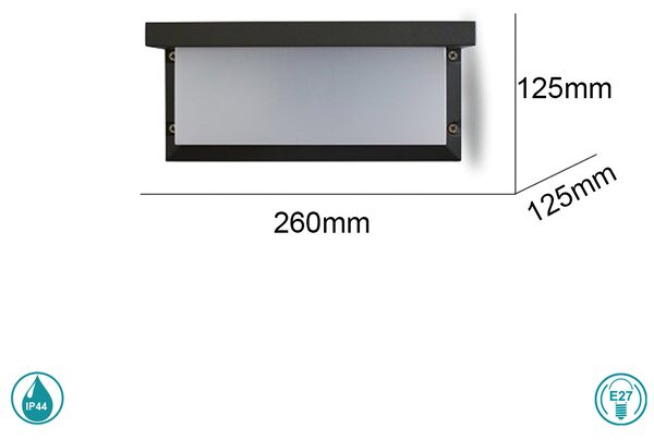 Απλίκα Εξωτερικού Χώρου Sun Light G0430S