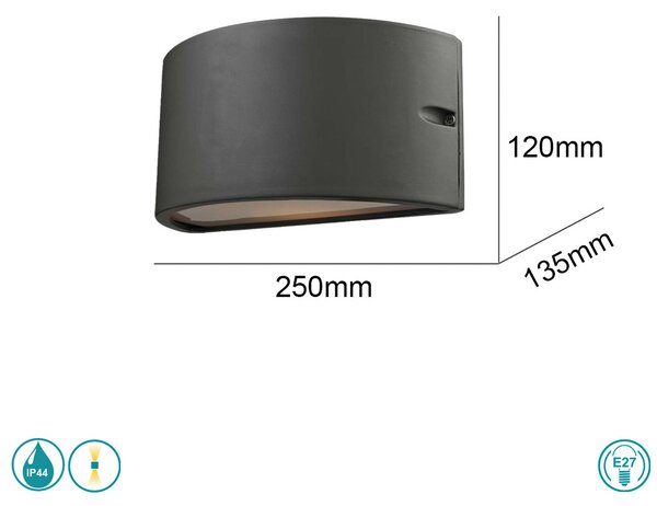 Απλίκα Εξωτερικού Χώρου Sun Light G0309