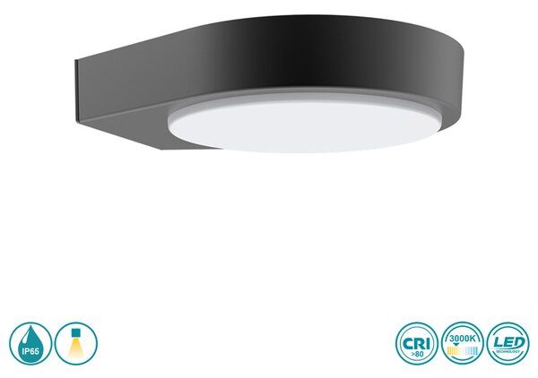 Απλίκα Εξωτερικού Χώρου Sun Light GL16107