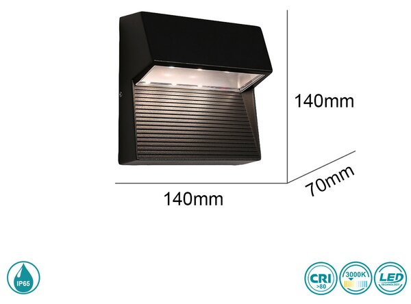 Απλίκα Εξωτερικού Χώρου Sun Light 5225