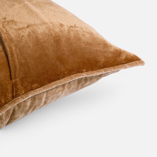 Ζεύγος Μαξιλαροθήκες (52x72) Nef-Nef Homeware Vania Caramel