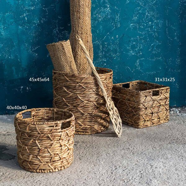 Καλάθι Αποθήκευσης (Φ40x40) Nima Baskets Zoya