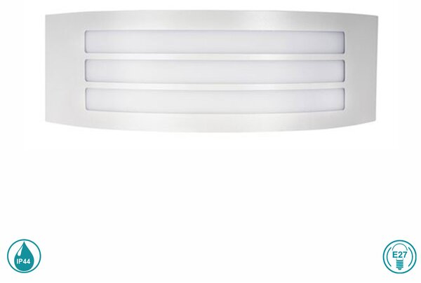 Απλίκα Εξωτερικού Χώρου Sole Luce 206511317 Λευκό