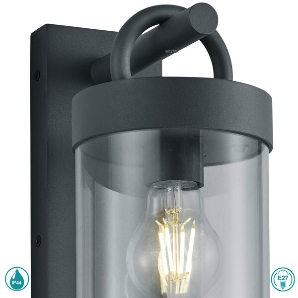 Απλίκα Εξωτερικού Χώρου Trio Lighting Sambesi 204160142 Ανθρακί