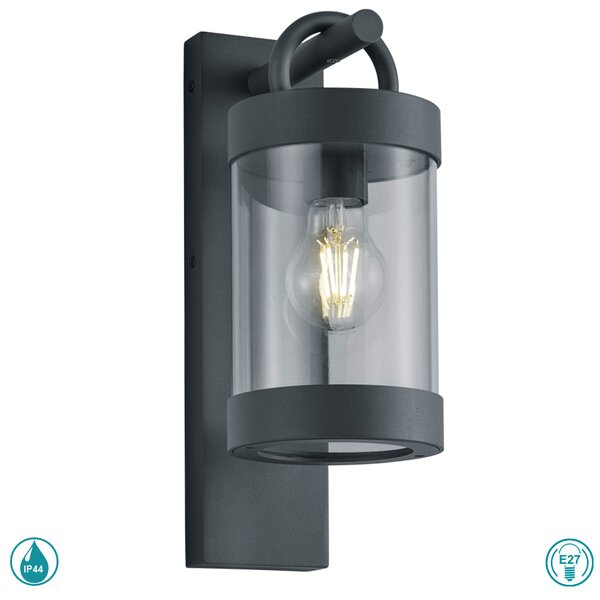 Απλίκα Εξωτερικού Χώρου Trio Lighting Sambesi 204160142 Ανθρακί