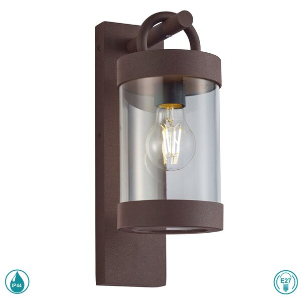 Απλίκα Εξωτερικού Χώρου Trio Lighting Sambesi 204160124 Σκουριά Χαλκού