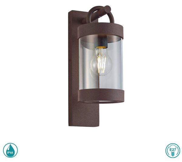 Απλίκα Εξωτερικού Χώρου Trio Lighting Sambesi 204160124 Σκουριά Χαλκού