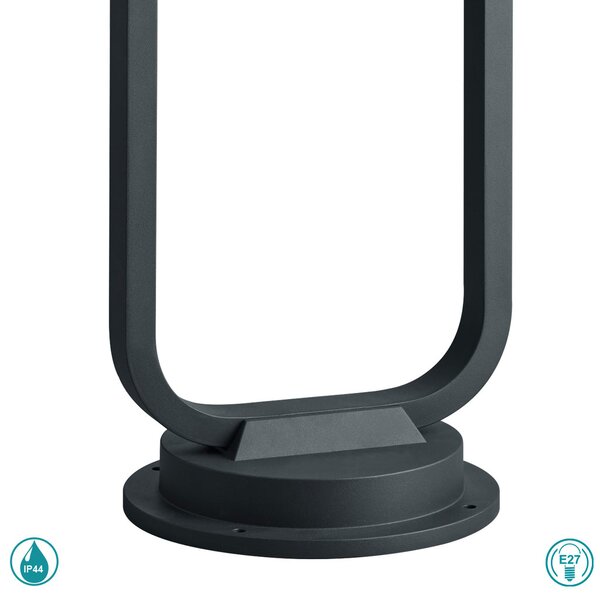 Κολωνάκι Εξωτερικού Χώρου Trio Lighting Sambesi 504160142 Ανθρακί