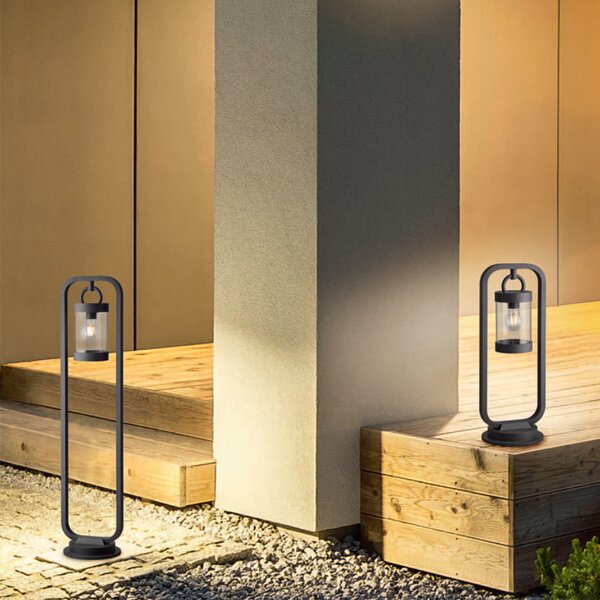 Κολωνάκι Εξωτερικού Χώρου Trio Lighting Sambesi 504160124 Σκουριά Χαλκού
