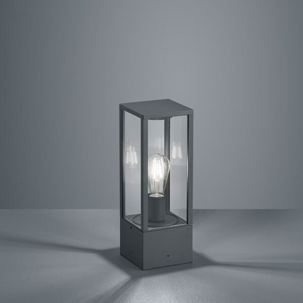 Κολωνάκι Εξωτερικού Χώρου Trio Lighting Garonne 501860142 Ανθρακί