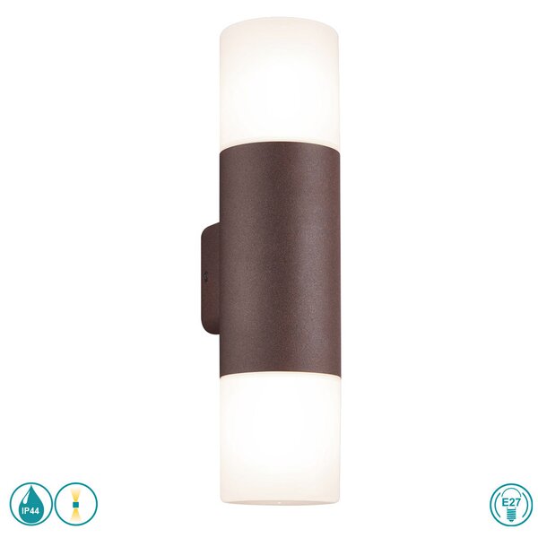 Απλίκα Εξωτερικού Χώρου Trio Lighting Hoosic 222260224 Σκουριά Χαλκού