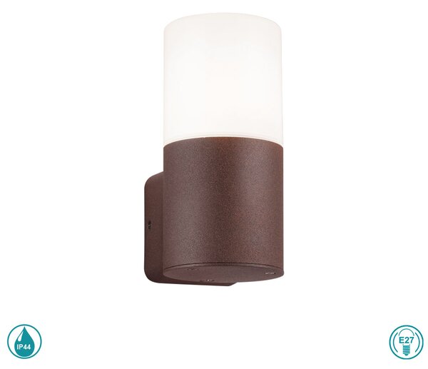 Απλίκα Εξωτερικού Χώρου Trio Lighting Hoosic 222260124 Σκουριά Χαλκού