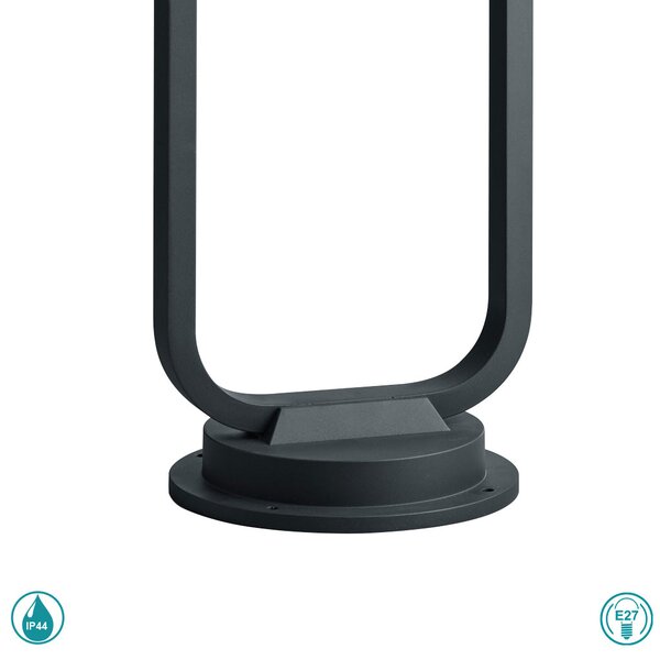 Κολωνάκι Εξωτερικού Χώρου Trio Lighting Sambesi 404160142 Ανθρακί