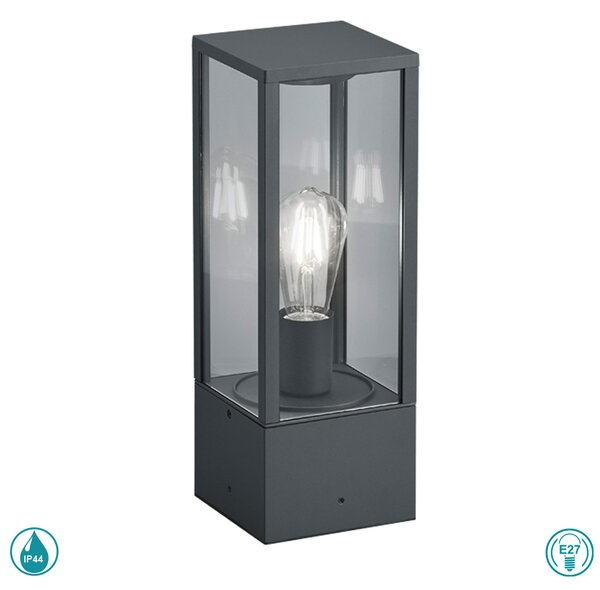 Κολωνάκι Εξωτερικού Χώρου Trio Lighting Garonne 501860142 Ανθρακί