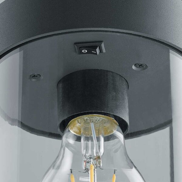 Κολωνάκι Εξωτερικού Χώρου Trio Lighting Sambesi 404160142 Ανθρακί