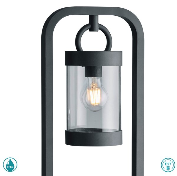 Κολωνάκι Εξωτερικού Χώρου Trio Lighting Sambesi 404160142 Ανθρακί