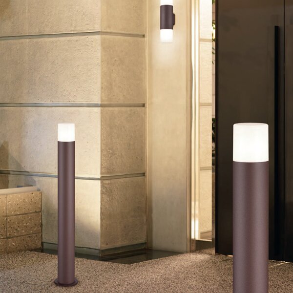 Κολωνάκι Εξωτερικού Χώρου Trio Lighting Hoosic 422260124 Σκουριά Χαλκού