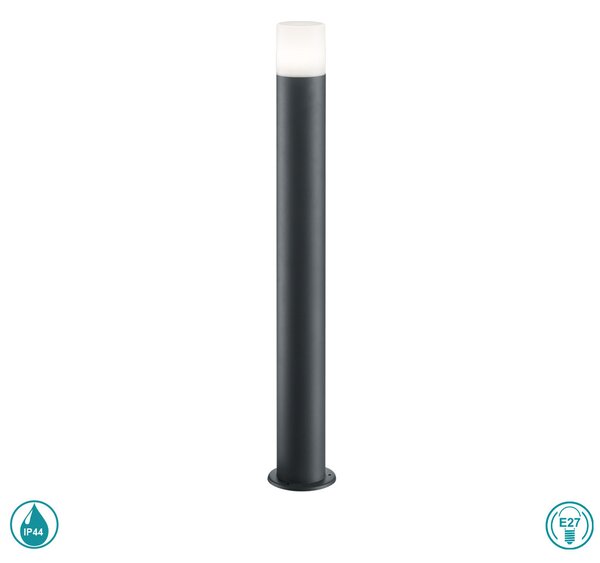 Κολωνάκι Εξωτερικού Χώρου Trio Lighting Hoosic 424060142 Ανθρακί