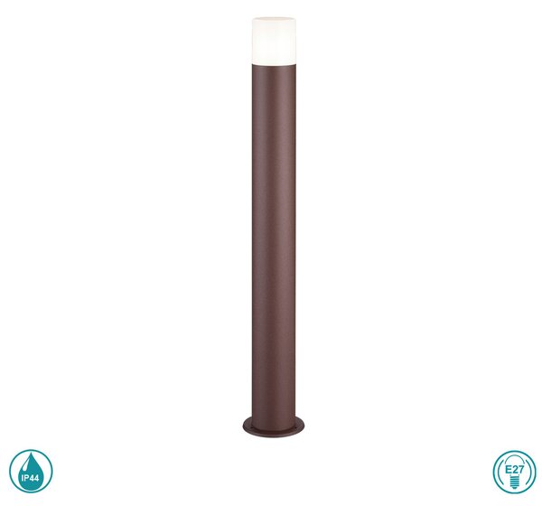 Κολωνάκι Εξωτερικού Χώρου Trio Lighting Hoosic 422260124 Σκουριά Χαλκού