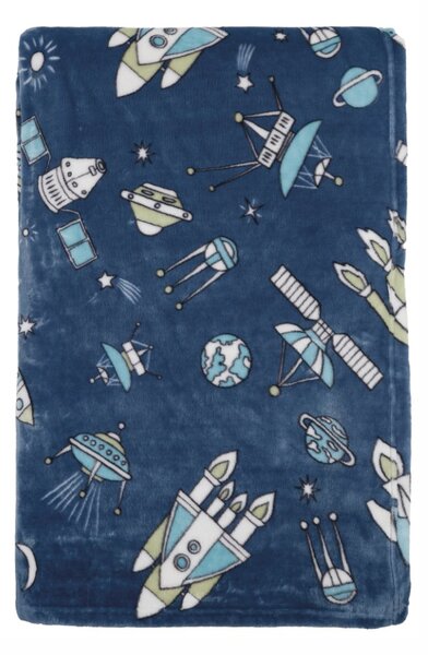Κουβέρτα Fleece Μονή (160x220) Kentia Milky