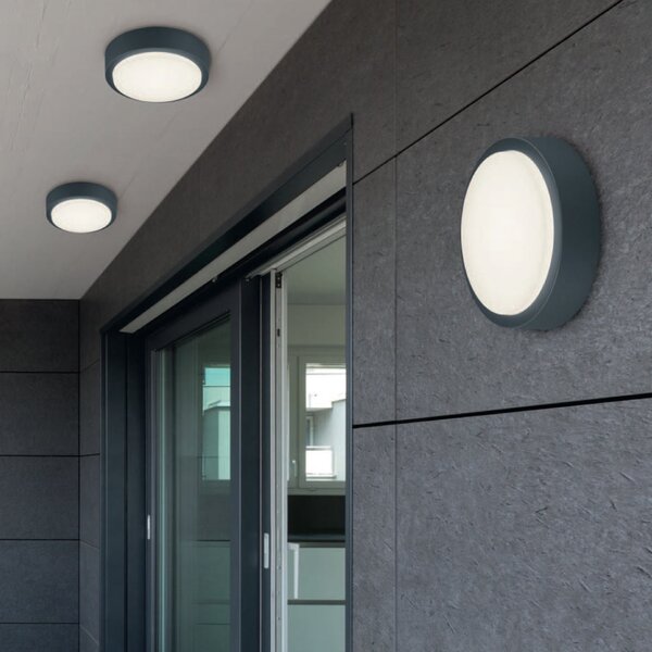 Απλίκα Εξωτερικού Χώρου Trio Lighting Breg 227260142 Ανθρακί