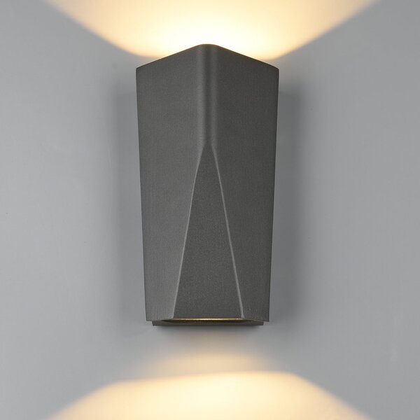 Απλίκα Εξωτερικού Χώρου Trio Lighting Tay 226560242 Ανθρακί