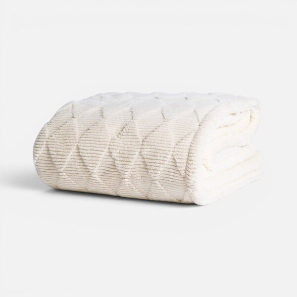 Κουβέρτα Καναπέ Fleece (130x180) Nef-Nef Homeware Mizenie Ecru